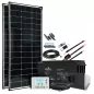 Preview: 310W Solaranlage Autark XL Master mit 125Ah AGM Akku u. Wechselrichter