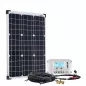 Preview: 50W 12V Solar Garten-Set Basic  Premium S Bausatz