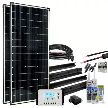 300W Premium-XL Wohnmobil Solaranlage 12V Offgridtec