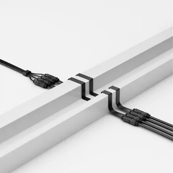 Türholm problemlos überwinden mit Zendure Super Flat Cable Flaches Kabel 3m mit MC4 Stecker