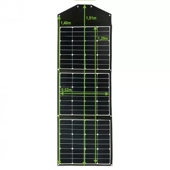 135W faltbares Solarmodul FSP 2 Ultra Offgridtec 12V ohne Laderegler