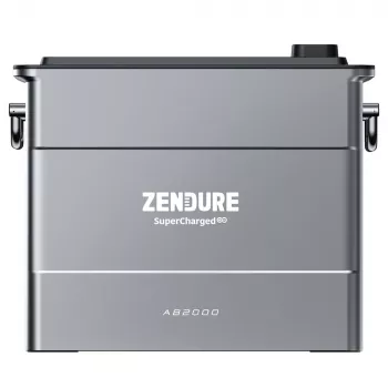 Front Zendure SolarFlow AB2000 Erweiterungsbatterie 1920Wh LiFePO4
