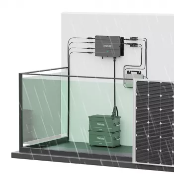 Zendure SolarFlow Set 1920Wh Smart PV Hub mit 1x LiFePO4-Zusatzbatterie AB2000
