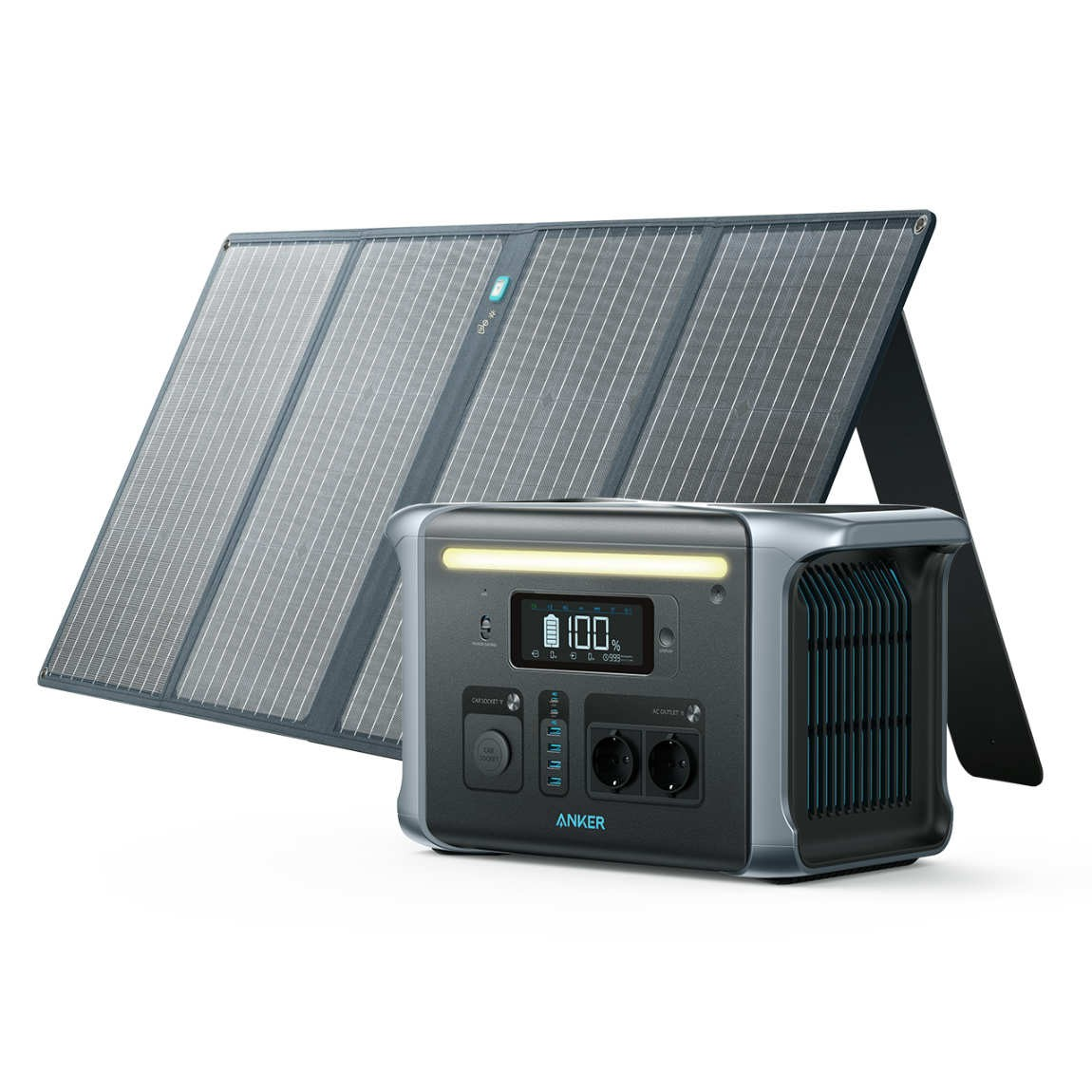 Solar-Set Anker 757 Powerhouse mit 100W Solarpanel 625