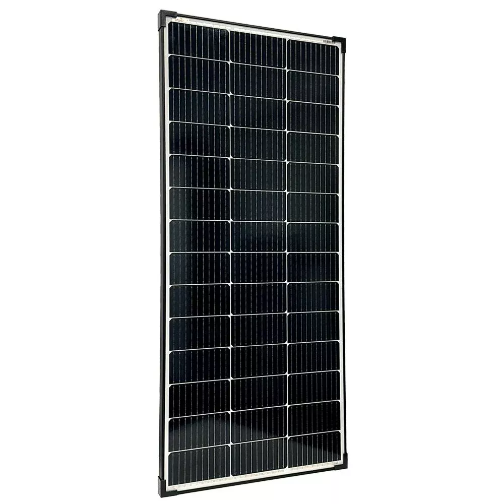 150 Watt Solarmodul 12V monokristallin black frame v2 Offgridtec