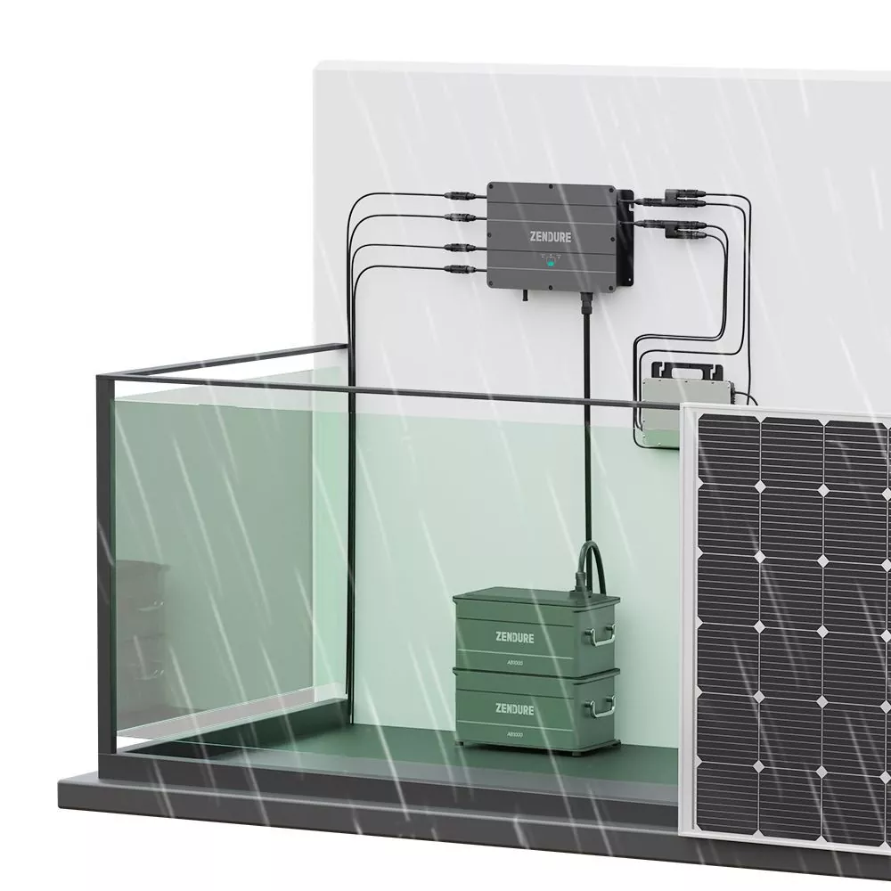 Zendure SolarFlow Smart PV Hub 2000 MPPT für Balkonkraftwerke