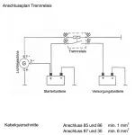 Anshlussplan Votronic 2201 Trennrelais